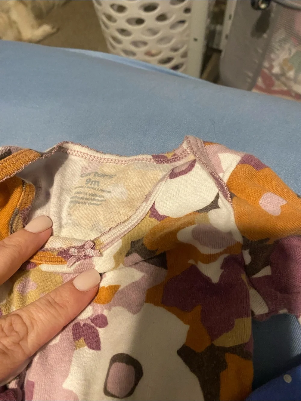 Bundle of six long sleeve onesies 9 months